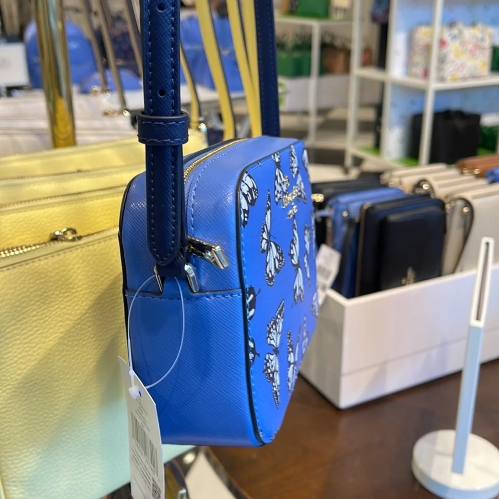 Kate Spade staci mini camera bag butterfly sky blue multi
KB521 - Picture 4 of 16